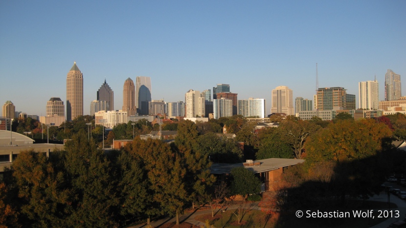 Midtown Atlanta from GA Tech Campus