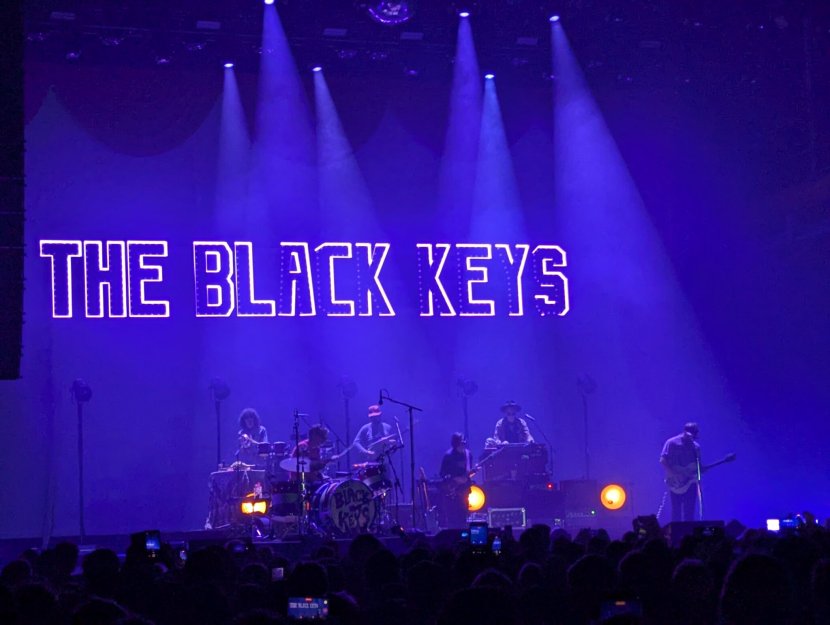 Lichtshow Black keys