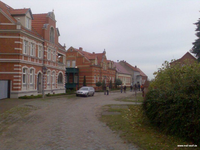 Dorfstraße in Garz