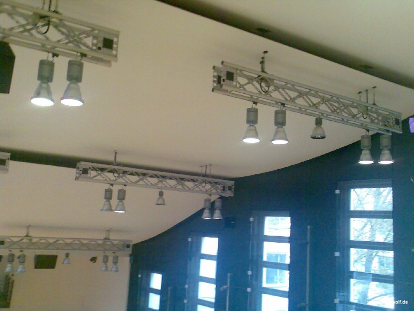 Hörsaal Impressionen - Lampen