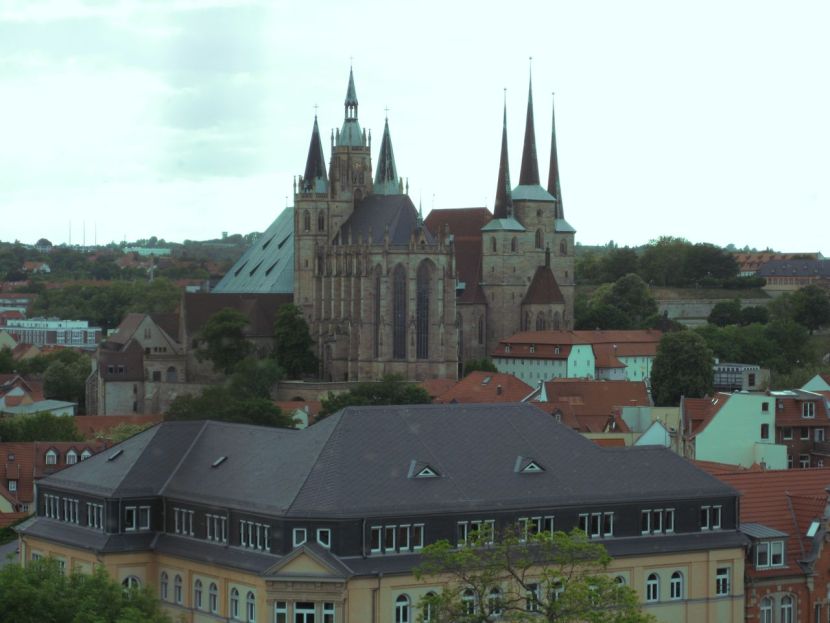 Blick auf Dom und Severi