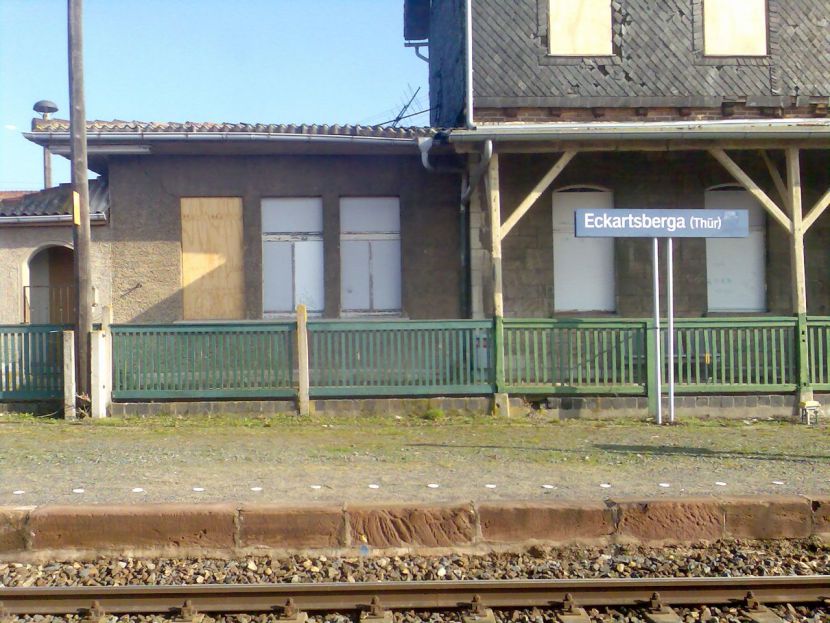 Bahnhof Eckartsberga