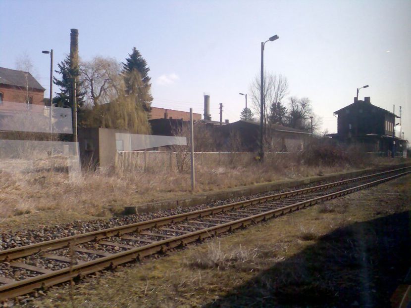 Bahnhofseinfahrt Eckartsberga