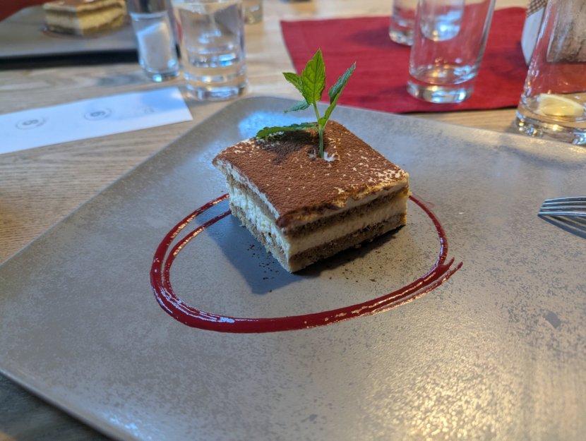 Dessert auf der Gampenalm