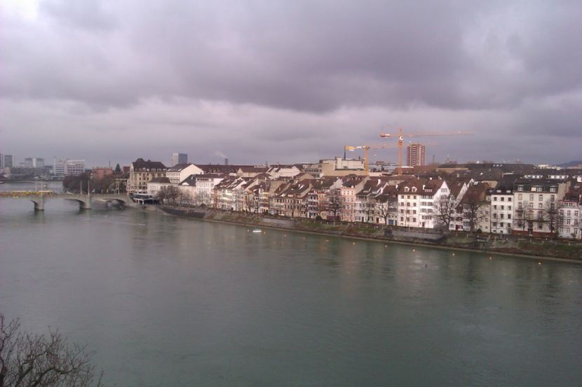 Blick auf Basel mit Münster
