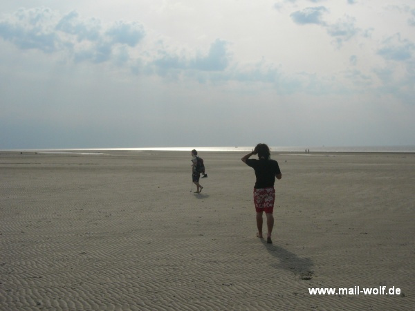 Schicker Strand auf Westerhever